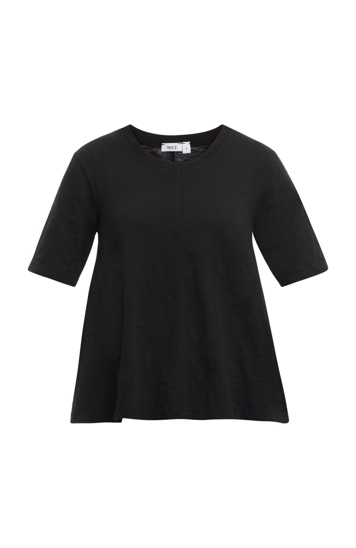 Elbow Sleeve Trapeze Top