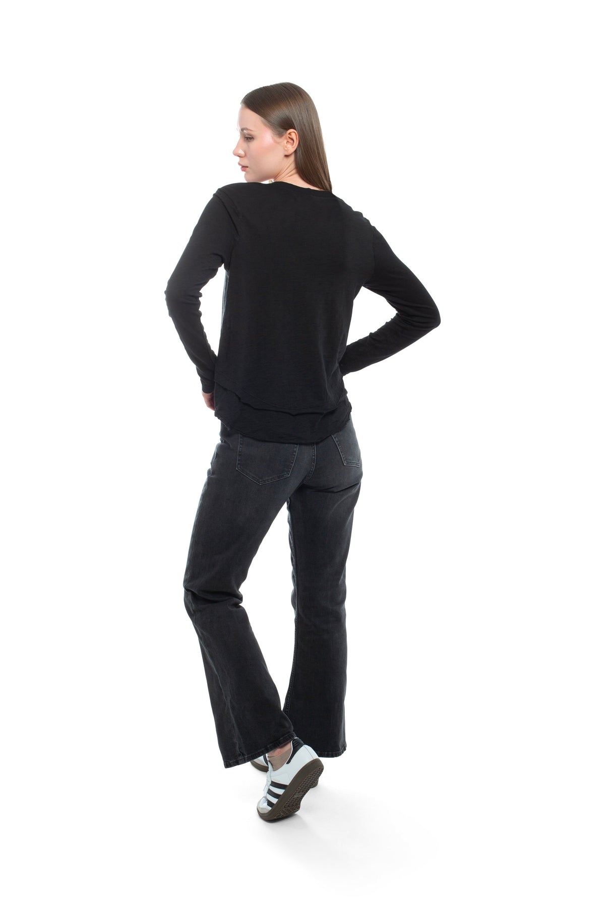 Long Sleeve Mock Layer