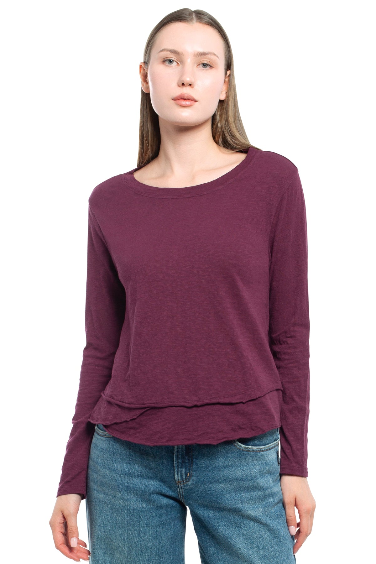 Long Sleeve Mock Layer