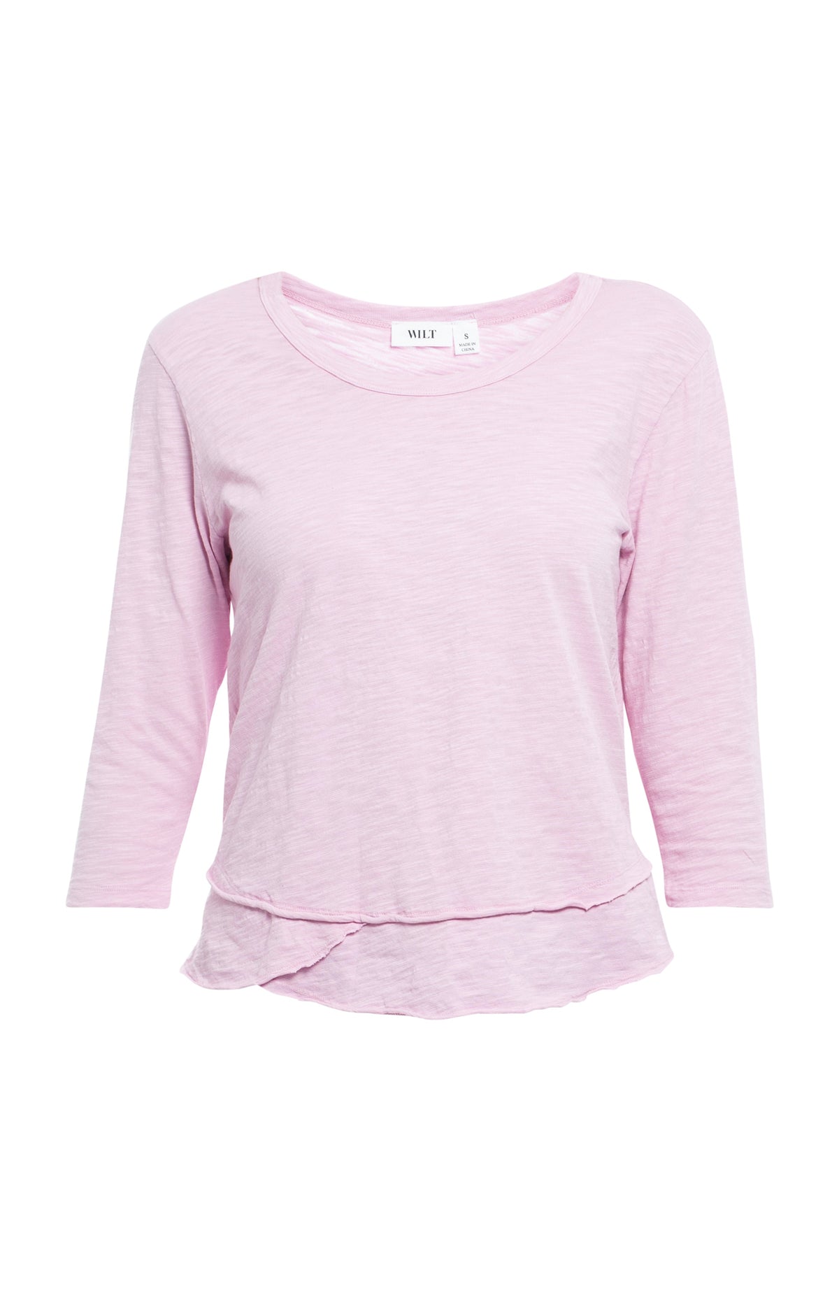 3/4 Sleeve Mock Layer