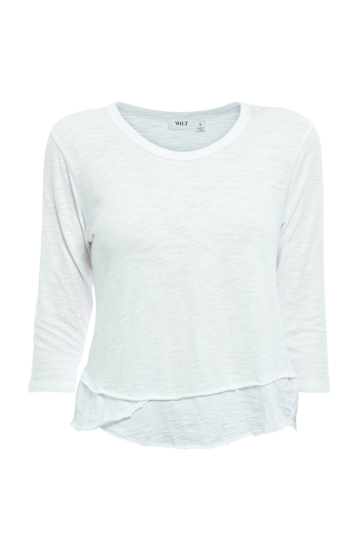 3/4 Sleeve Mock Layer