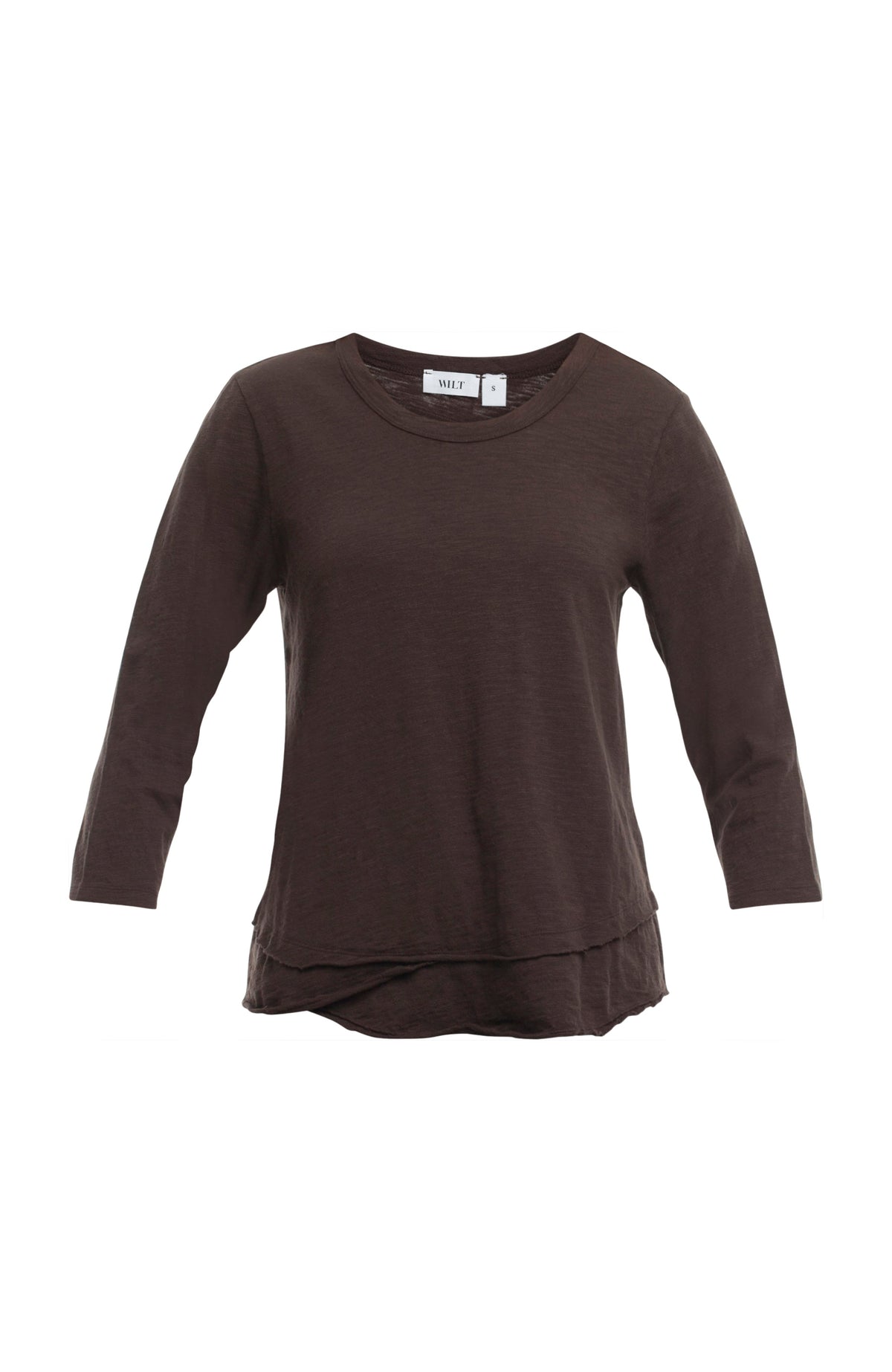 3/4 Sleeve Mock Layer