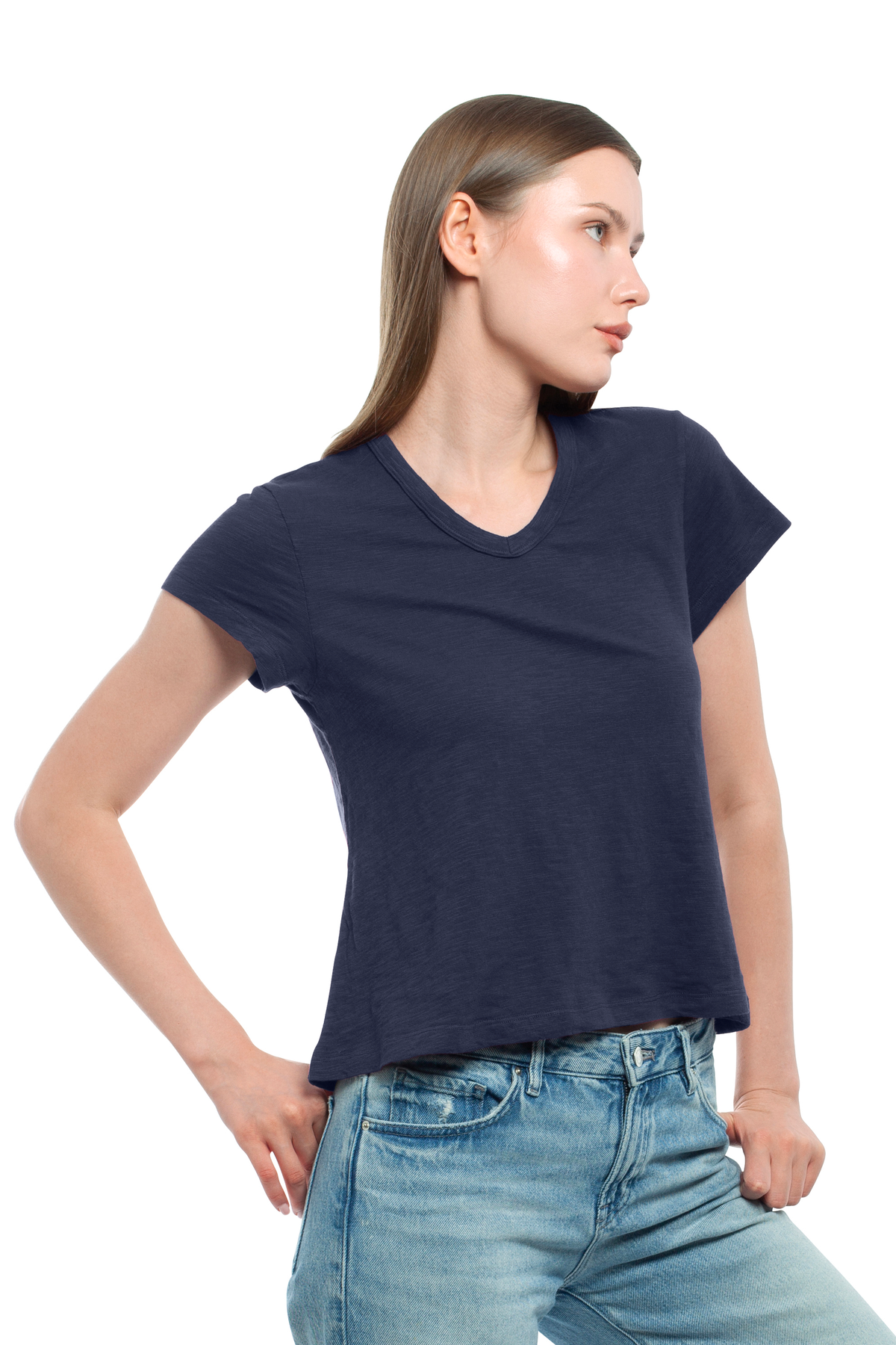 V-Neck Baby Tee