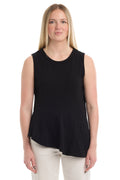 Shell with asymmetric seams